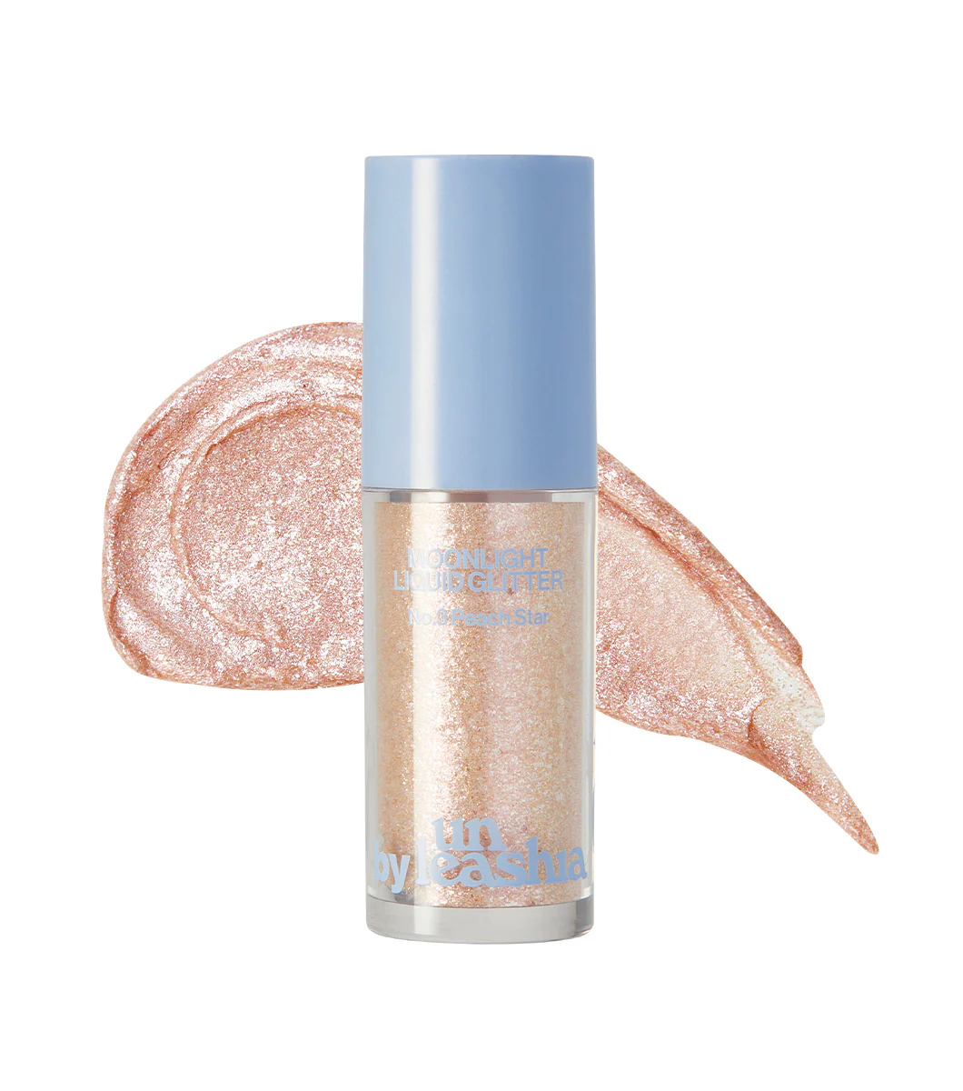 A BY UNLEASHIA Moonlight Liquid Glitter #1 Shine Star 4g – Sombra de Ojos Líquida Brillante con Pigmentos Perlados - Image 3