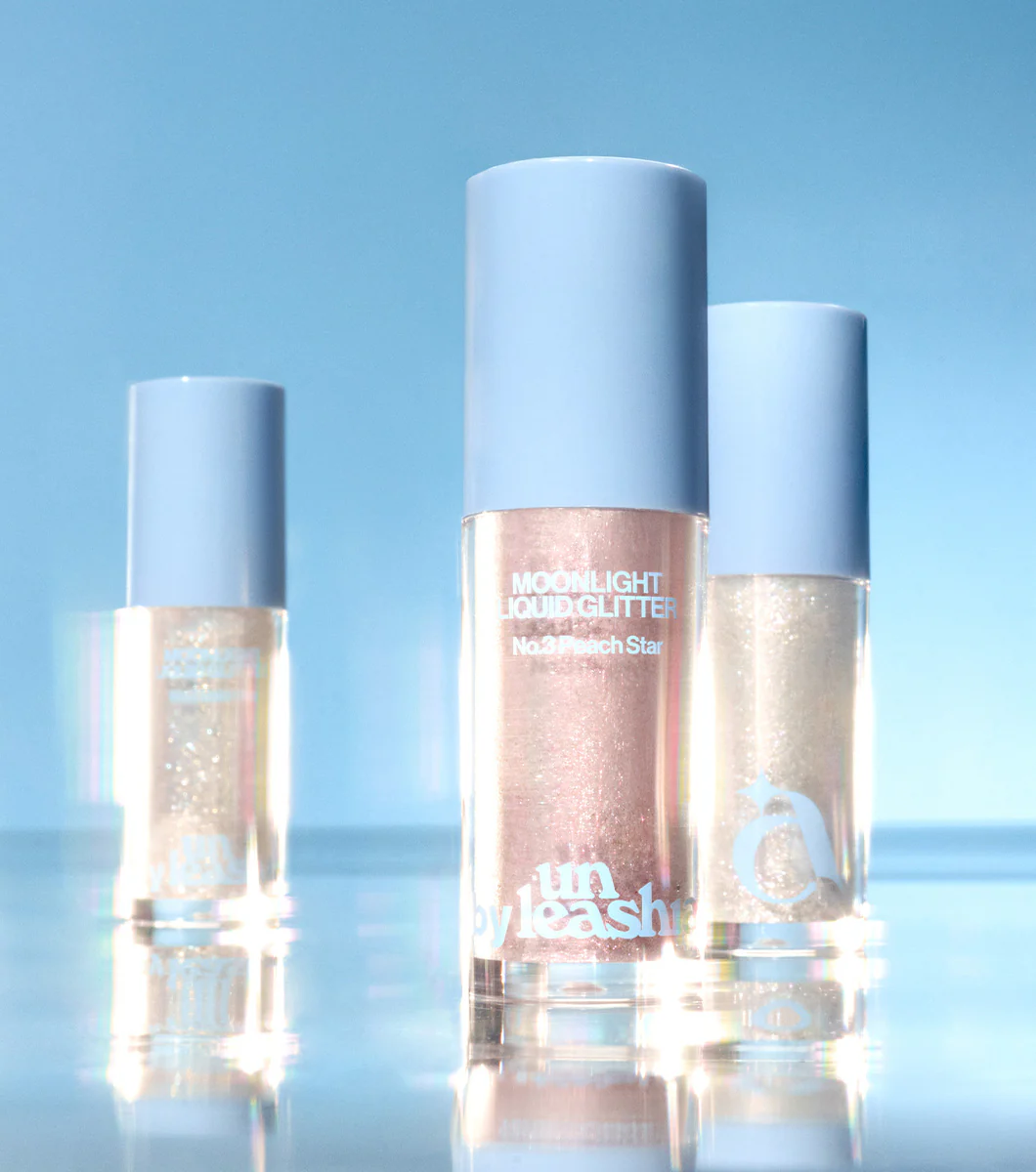 A BY UNLEASHIA Moonlight Liquid Glitter #1 Shine Star 4g – Sombra de Ojos Líquida Brillante con Pigmentos Perlados - Image 4