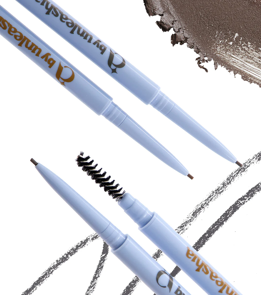 A BY UNLEASHIA Real Fine 1mm Eyebrow Pencil 0.05g – Lápiz de Cejas Ultra Fino con Aceite de Soja Hidrogenado - Image 3