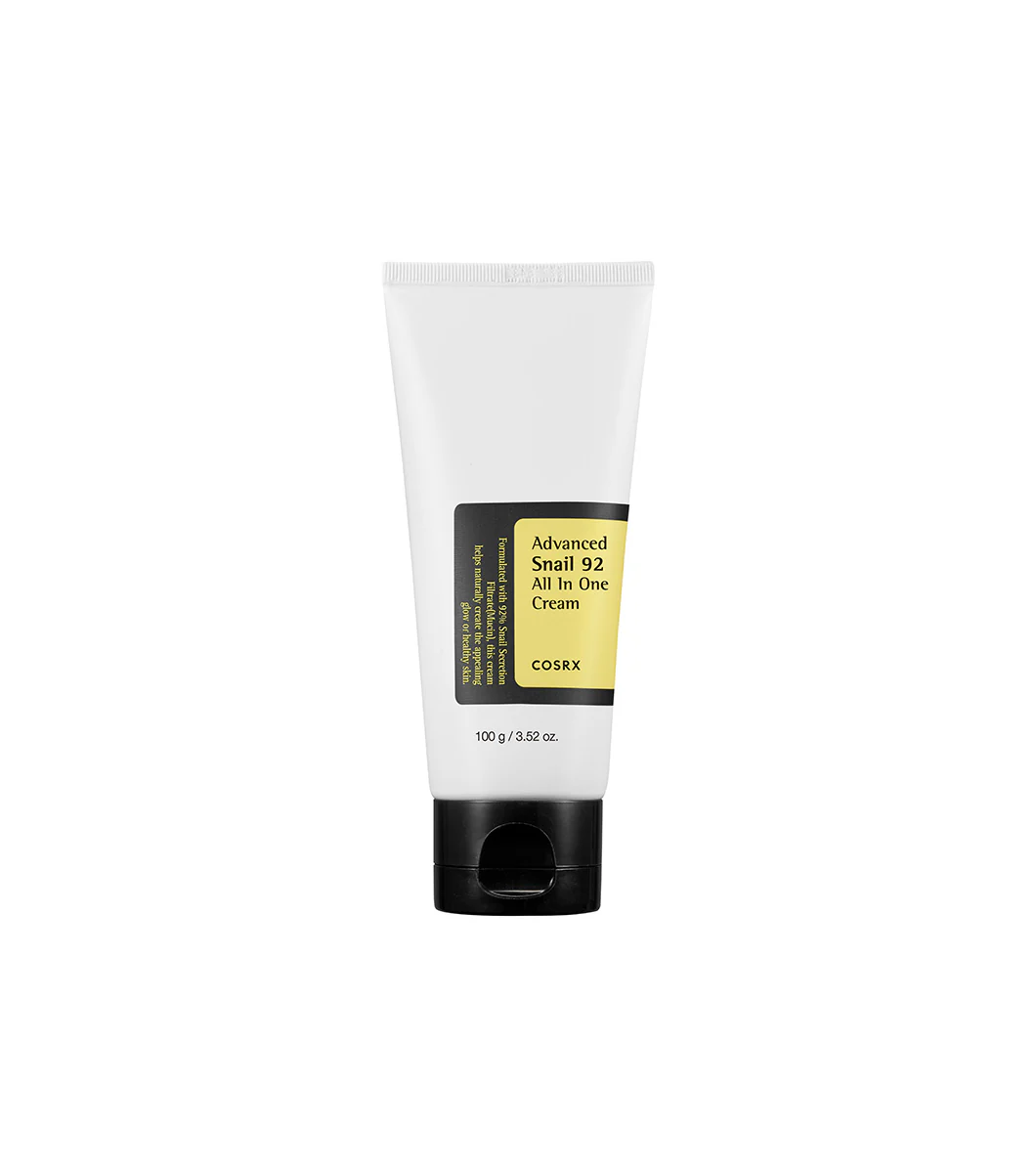 COSRX ADVANCED SNAIL 92 ALL IN ONE CREAM TUBE 50mL | Crema con 92% de Mucina de caracolUBE 50mL | Crema 92% de Mucina de caracol