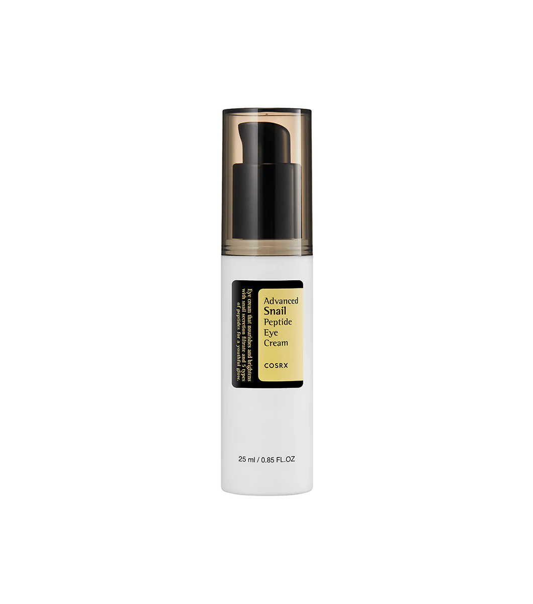 COSRX ADVANCED SNAIL PEPTIDE EYE CREAM 25mL | Contorno de ojos con Péptidos y mucina de Caracol