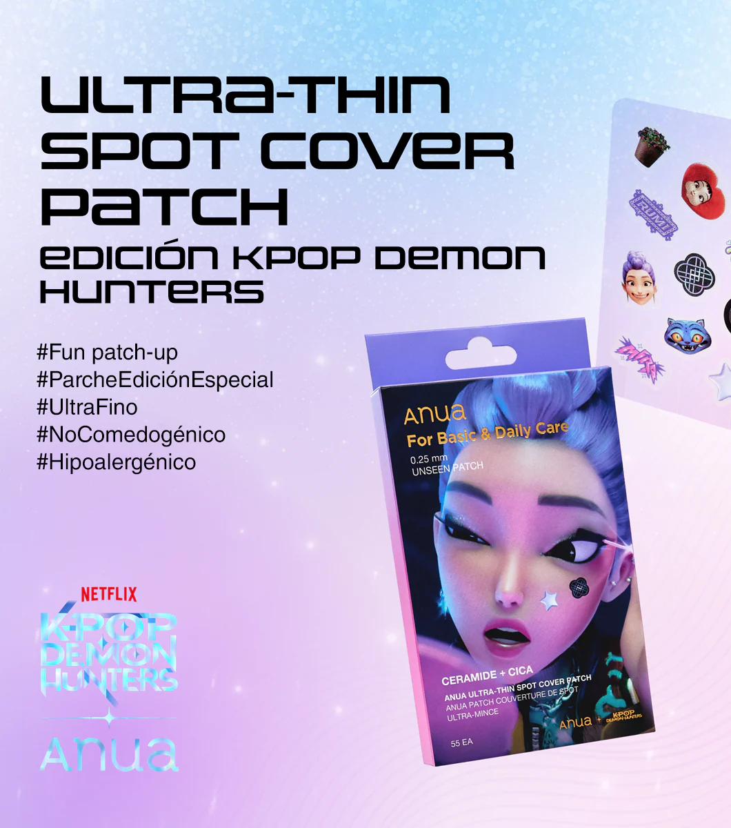 ANUA ULTRA-THIN SPOT COVER PATCH 55 uds. - Parches Hidrocoloides para Imperfecciones con Heartleaf y Ácido Salicílico - Image 6