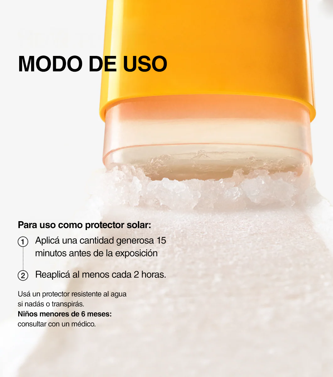 ANUA Invisible Glow Finish Sunscreen Stick 18g - Protector Solar en Barra Transparente con Ácido Hialurónico y Acabado Glow - Image 2