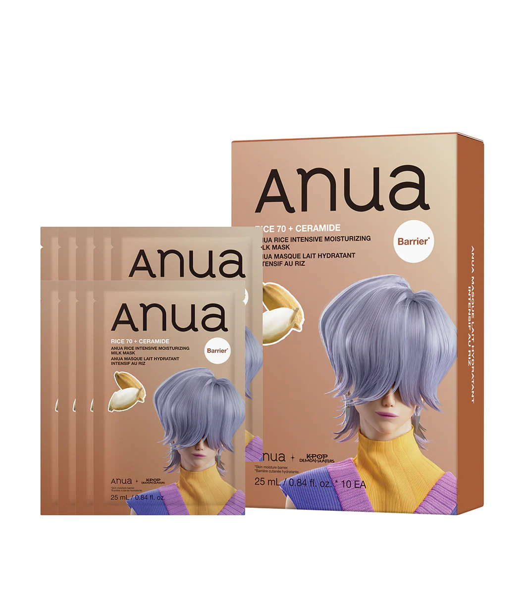 ANUA Rice 70 Intensive Moisturizing Milk Mask 1u - Mascarilla Facial Hidratante e Iluminadora con Extracto de Arroz y Ceramidas - Image 2