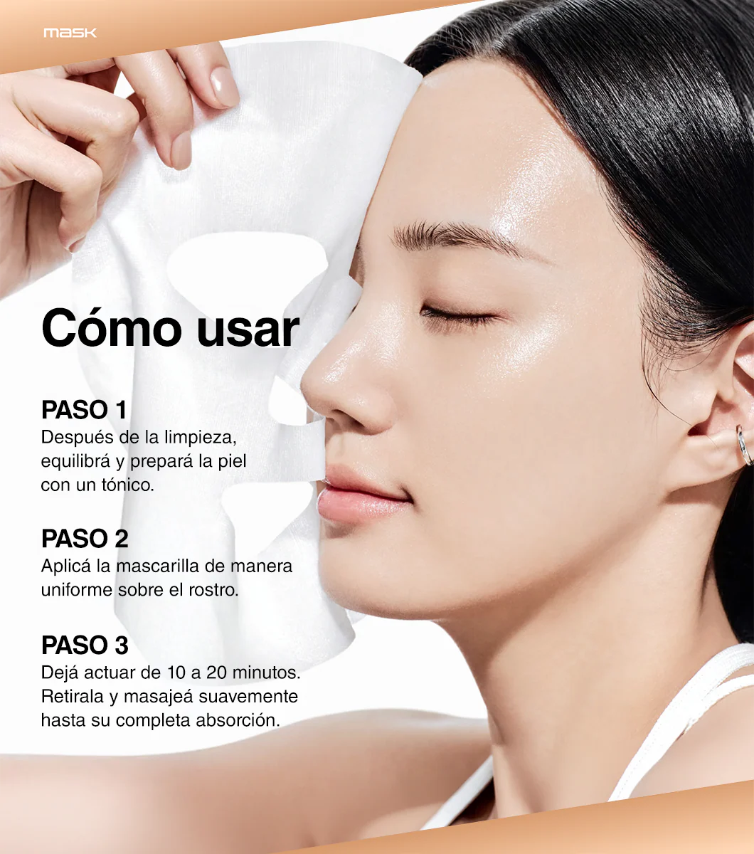 ANUA Rice 70 Intensive Moisturizing Milk Mask 1u - Mascarilla Facial Hidratante e Iluminadora con Extracto de Arroz y Ceramidas - Image 3