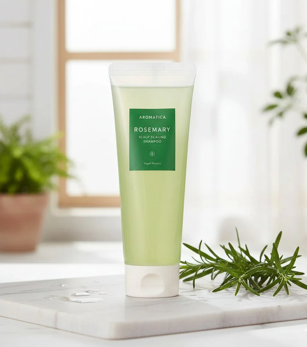 AROMATICA Rosemary Scalp Scaling Shampoo 180ml– Shampoo Exfoliante y Fortalecedor con Romero - Image 2