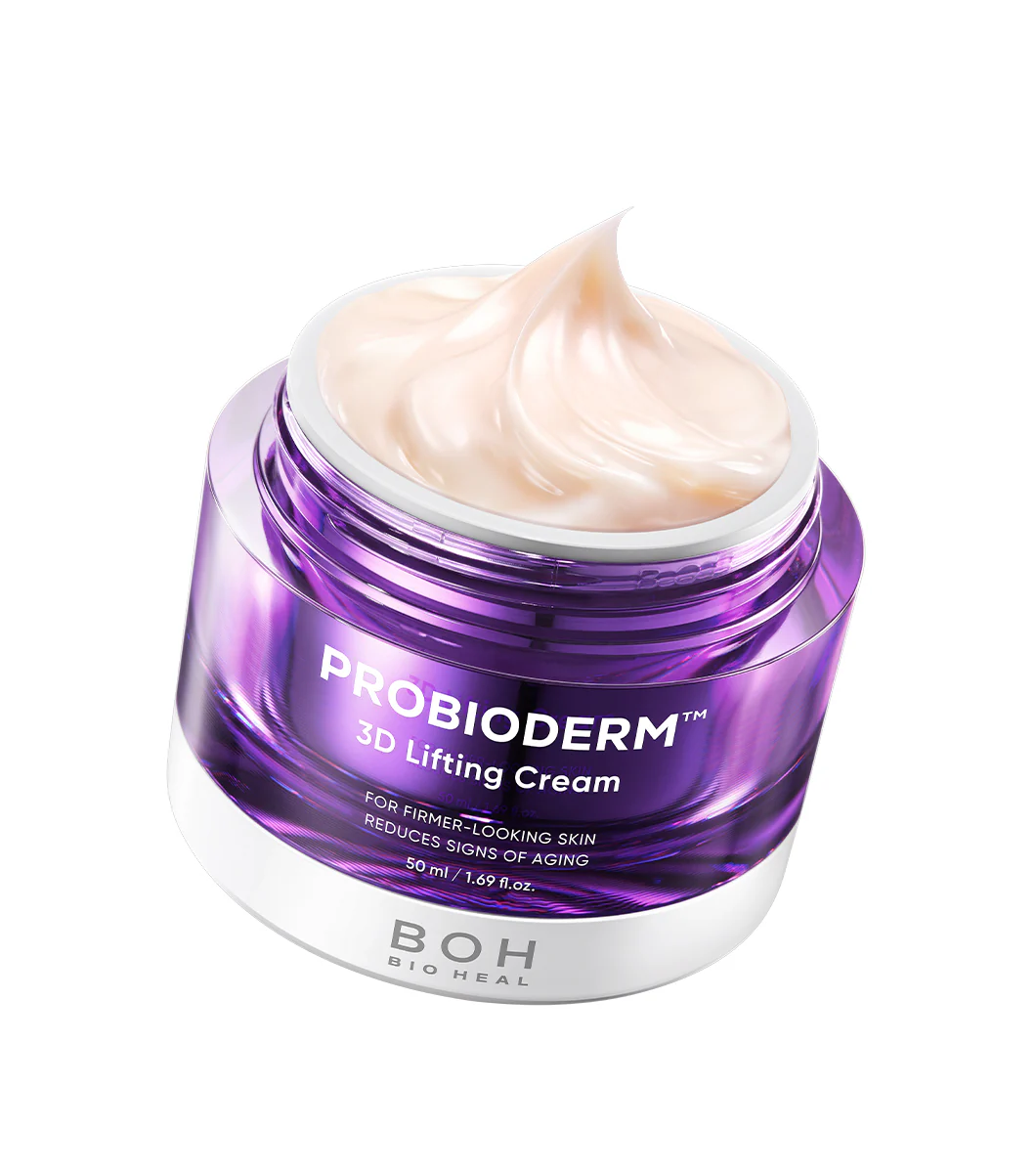 BIOHEAL BOH | Probioderm 3D Lifting Cream 50ml – Crema Reafirmante Antiedad Nocturna con Probióticos y Complejo Tensor. - Image 4