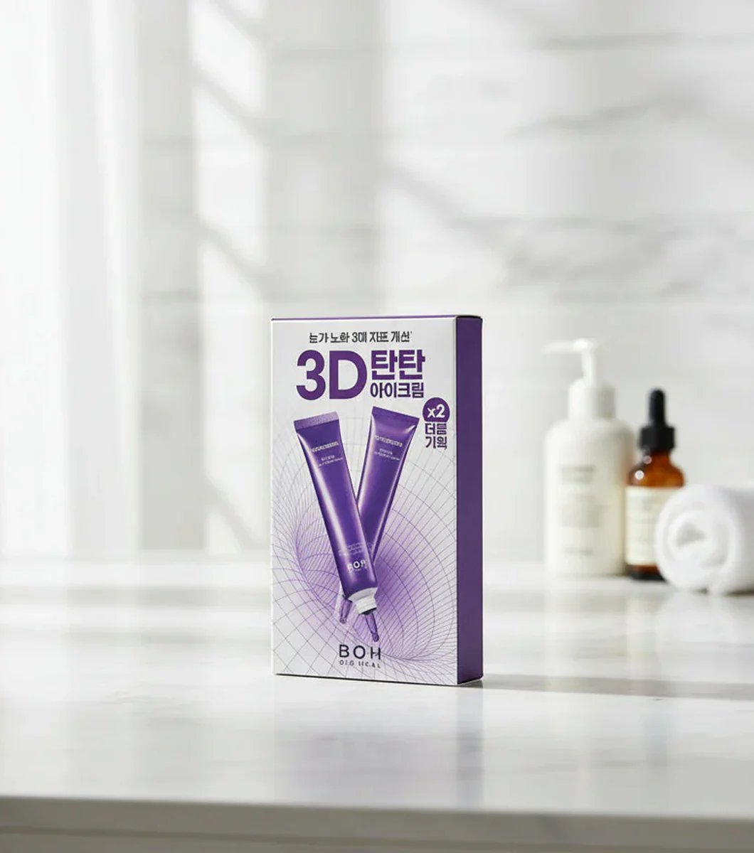 BIOHEAL BOH | Probioderm 3D Lifting Eye & Wrinkle Cream 2x25ml – Contorno de Ojos y Arrugas Reafirmante con Probióticos y Péptidos. - Image 2