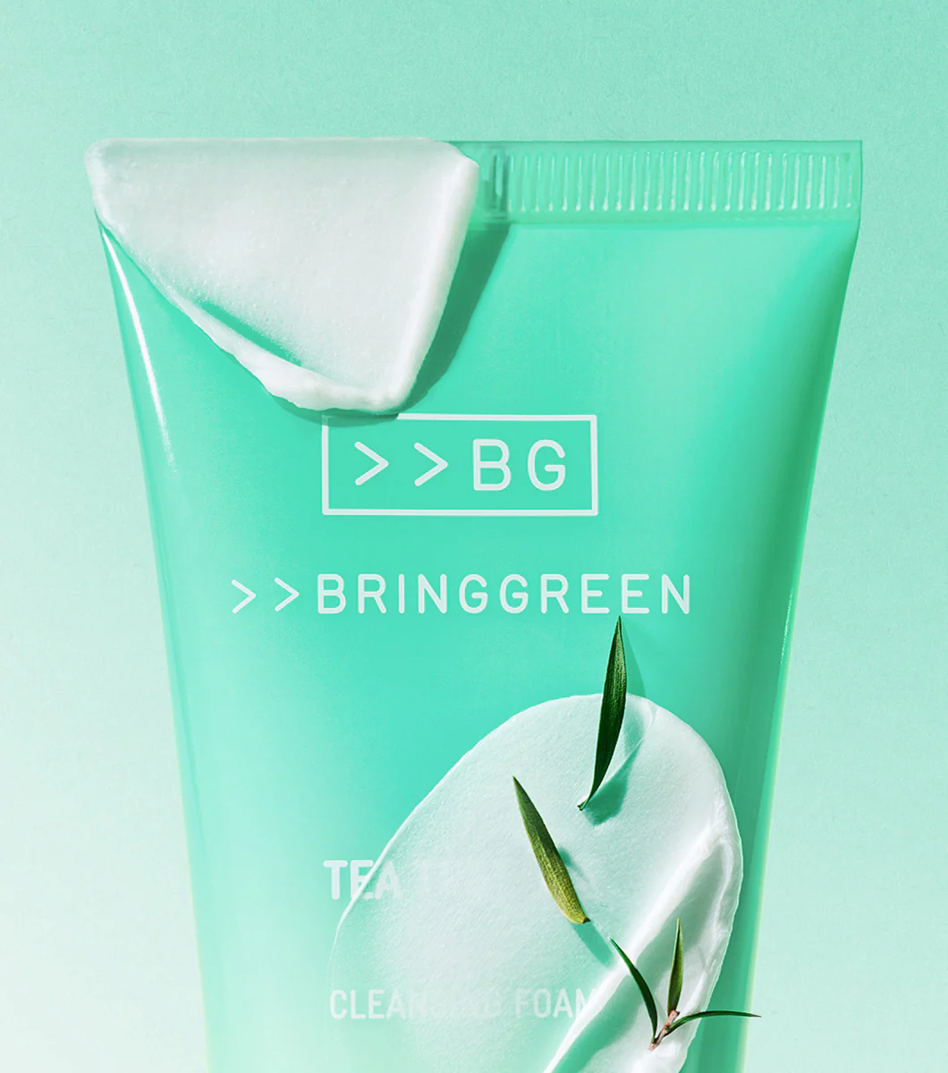 BRING GREEN | Tea Tree Cica Deep Cleansing Foam 120ml – Espuma Limpiadora Purificante con Árbol de Té y Cica. - Image 3