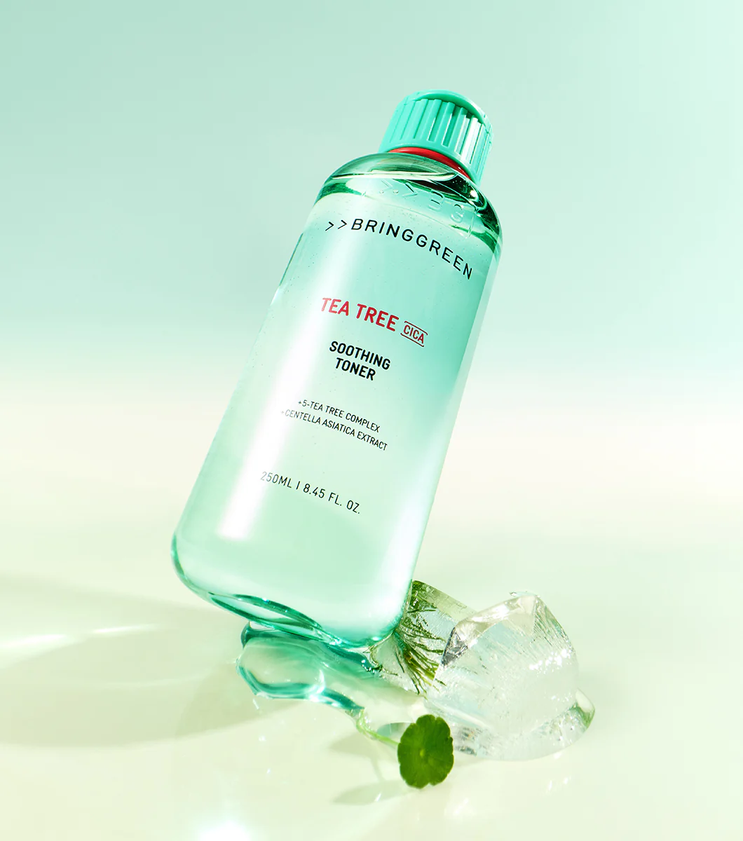 BRING GREEN | Tea Tree Cica Soothing Toner 250ml – Tónico Calmante y Exfoliante con Árbol de Té y Cica. - Image 2