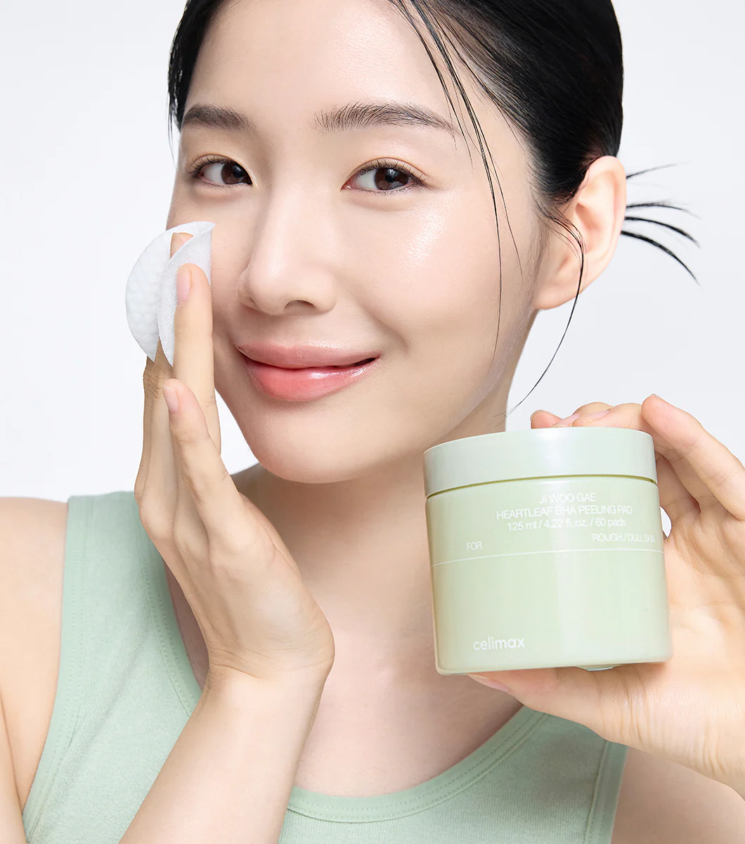 Celimax Ji Woo Gae Heartleaf BHA Peeling Pad | Almohadilla Exfoliantes con BHA - Image 3