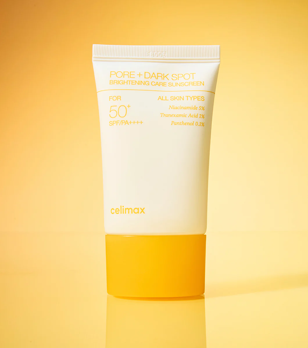 Celimax PORE+DARK SPOT BRIGHTENING CARE SUNSCREEN | Protector Solar Ligero - Image 4