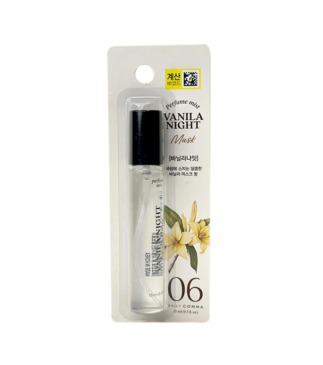 DAILY COMMA Aroma Perfume Mist 15ml – Fragancia Portátil Unisex con Notas de Almizcle Blanco - Image 10