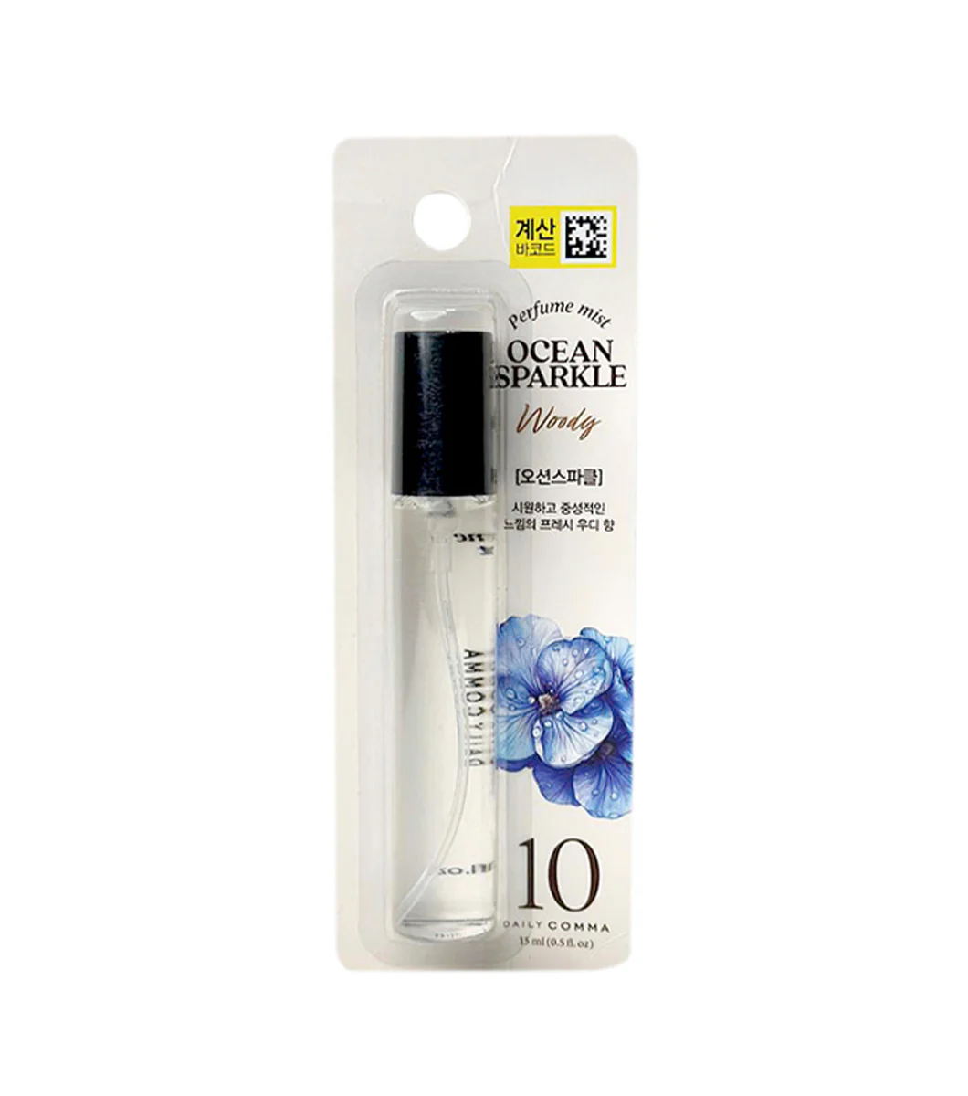 DAILY COMMA Aroma Perfume Mist 15ml – Fragancia Portátil Unisex con Notas de Almizcle Blanco - Image 12