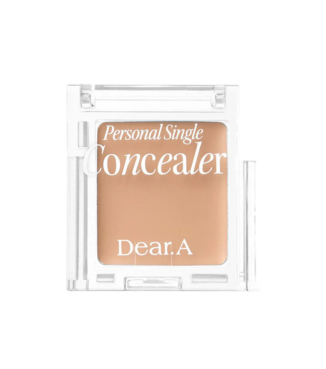 DEAR.A | Personal Single Concealer 8g – Corrector de Alta Cobertura con Escualano y Centella Asiática. - Image 2