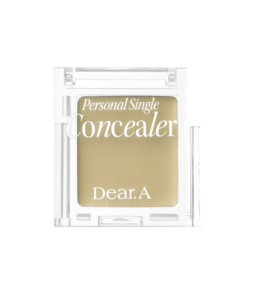 DEAR.A | Personal Single Concealer 8g – Corrector de Alta Cobertura con Escualano y Centella Asiática. - Image 5