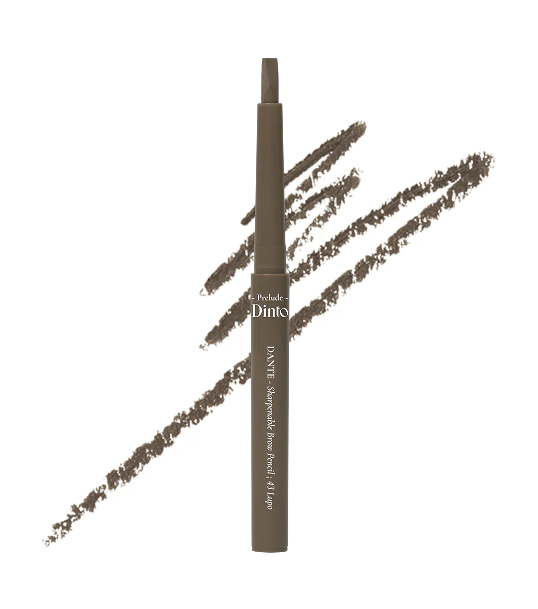 DINTO PRELUDE Dante Sharpenable Brow Pencil 0,8g – Lápiz de Cejas de Precisión con Ceras Naturales - Image 2