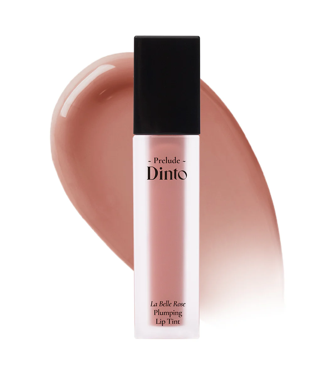 DINTO PRELUDE La Belle Rose Plumping Lip Tint 5g – Tinta de Labios Hidratante Efecto Plumping con Extracto de Rosa - Image 3