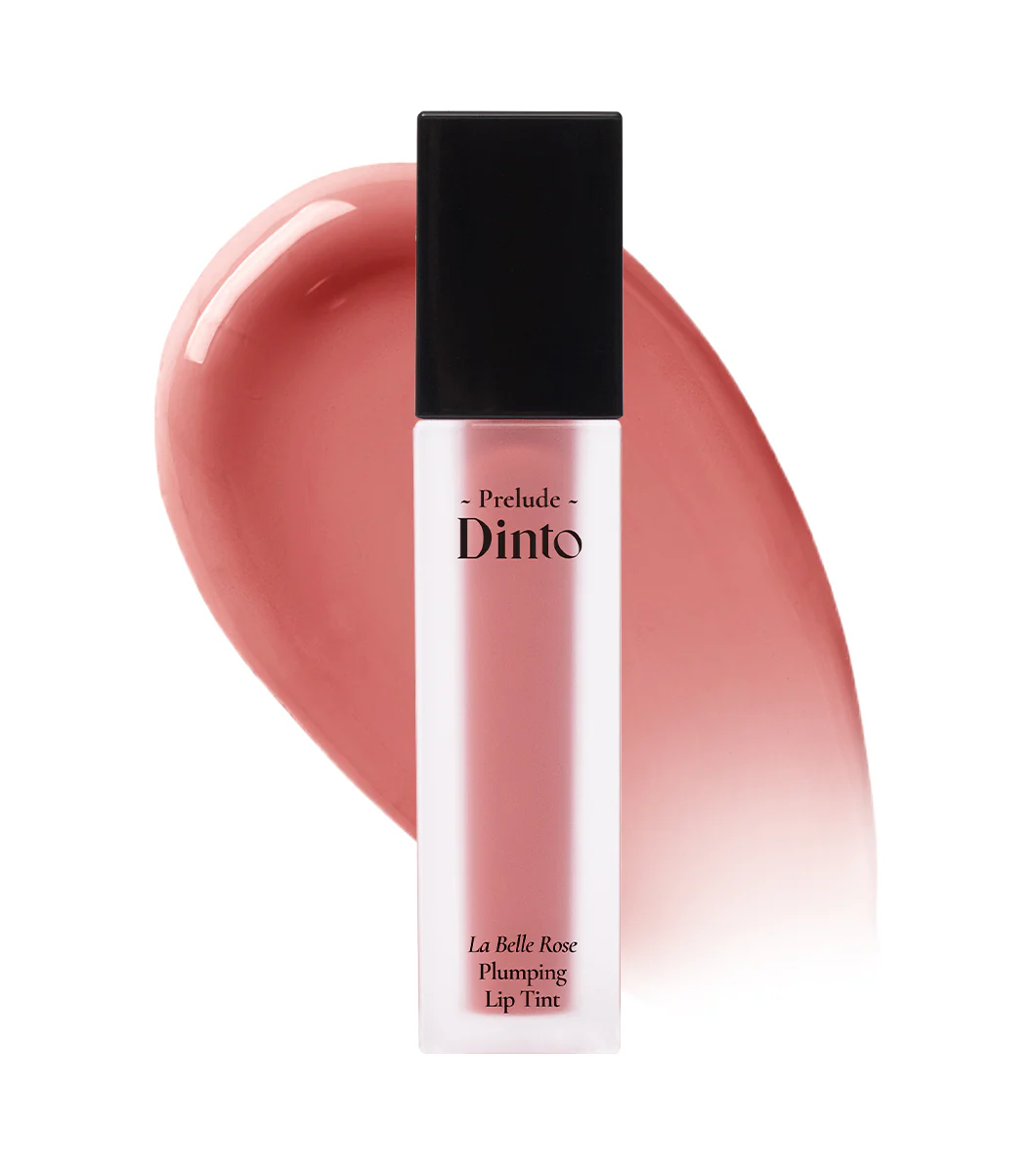 DINTO PRELUDE La Belle Rose Plumping Lip Tint 5g – Tinta de Labios Hidratante Efecto Plumping con Extracto de Rosa - Image 4