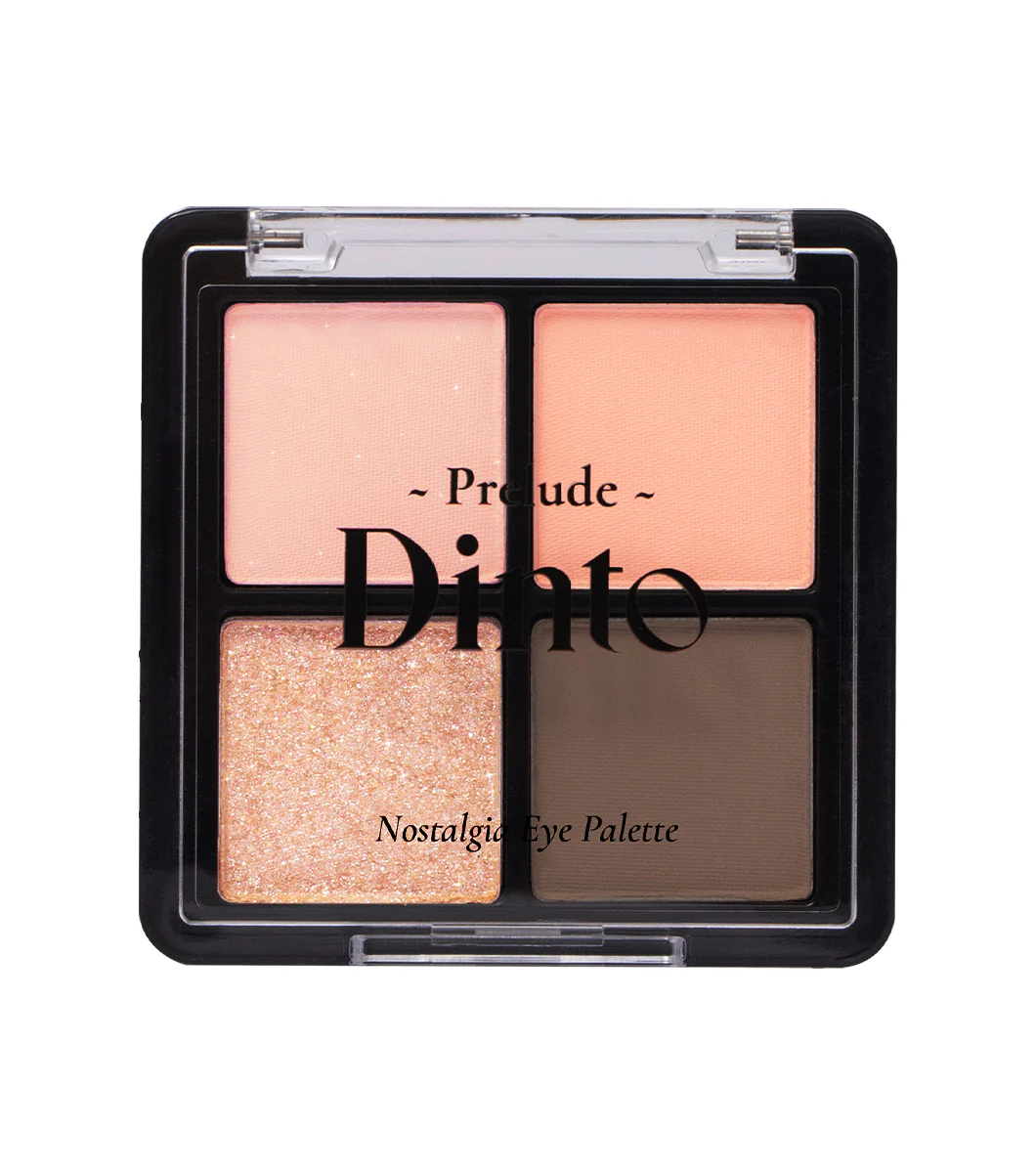 DINTO PRELUDE Nostalgia Eye Palette 4g – Paleta de Sombras de Ojos con Pigmentos Minerales - Image 4