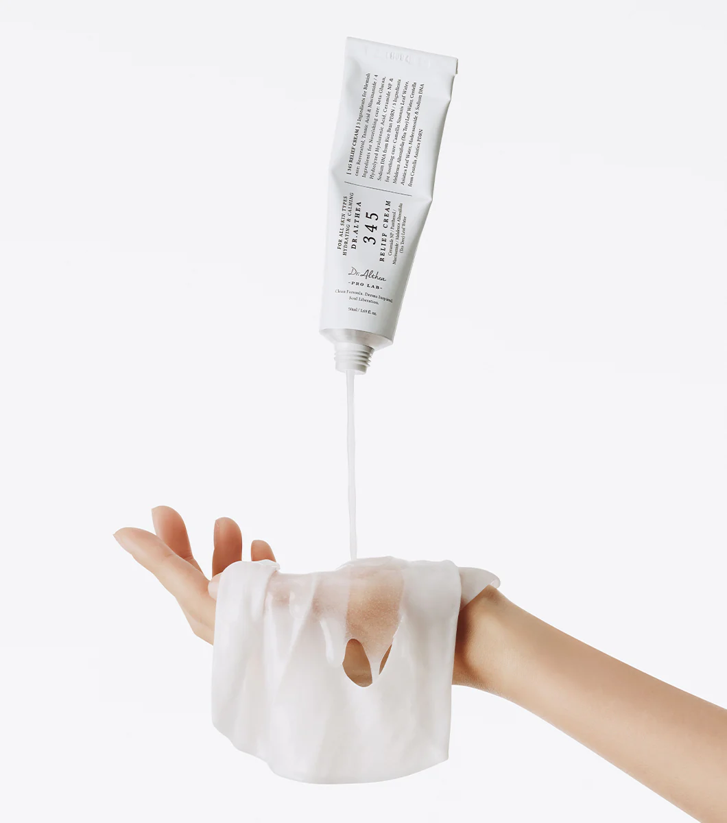 DR. ALTHEA | 345 Relief Cream Mask | 1 pz | Mascarilla Facial para Imperfecciones con Niacinamida, Pantenol y Resveratrol - Image 2