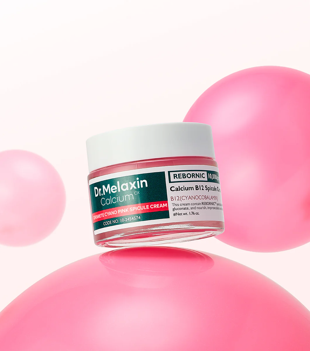 DR. MELAXIN Cemenrete Cyano Pink Spicule Cream 50ml – Crema Reafirmante e Iluminadora con Vitamina B12 y Spicules - Image 2