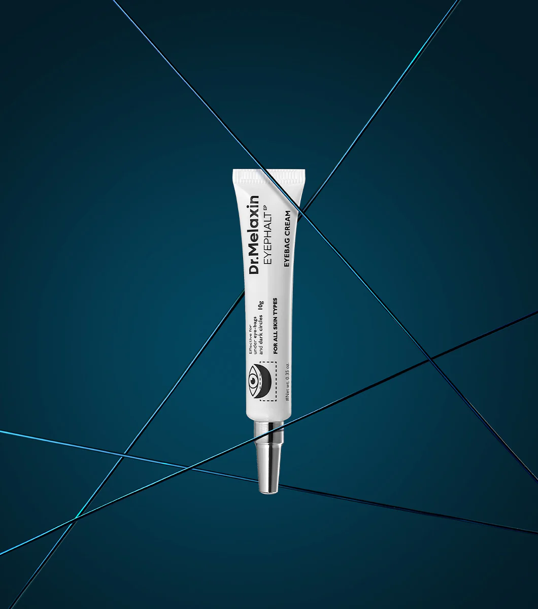 DR. MELAXIN Eyephalt Eyebag Cream 10ml – Crema Reafirmante de Bolsas y Ojeras con Péptidos, Ceramidas y Niacinamida - Image 2