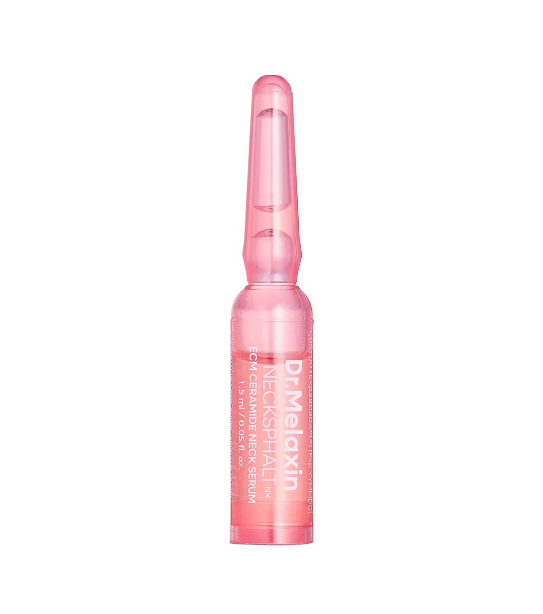 DR. MELAXIN | 10u |Neckspahlt Barrier Ampoule Ampollas Reafirmantes para Cuello | Complejo ECM-5