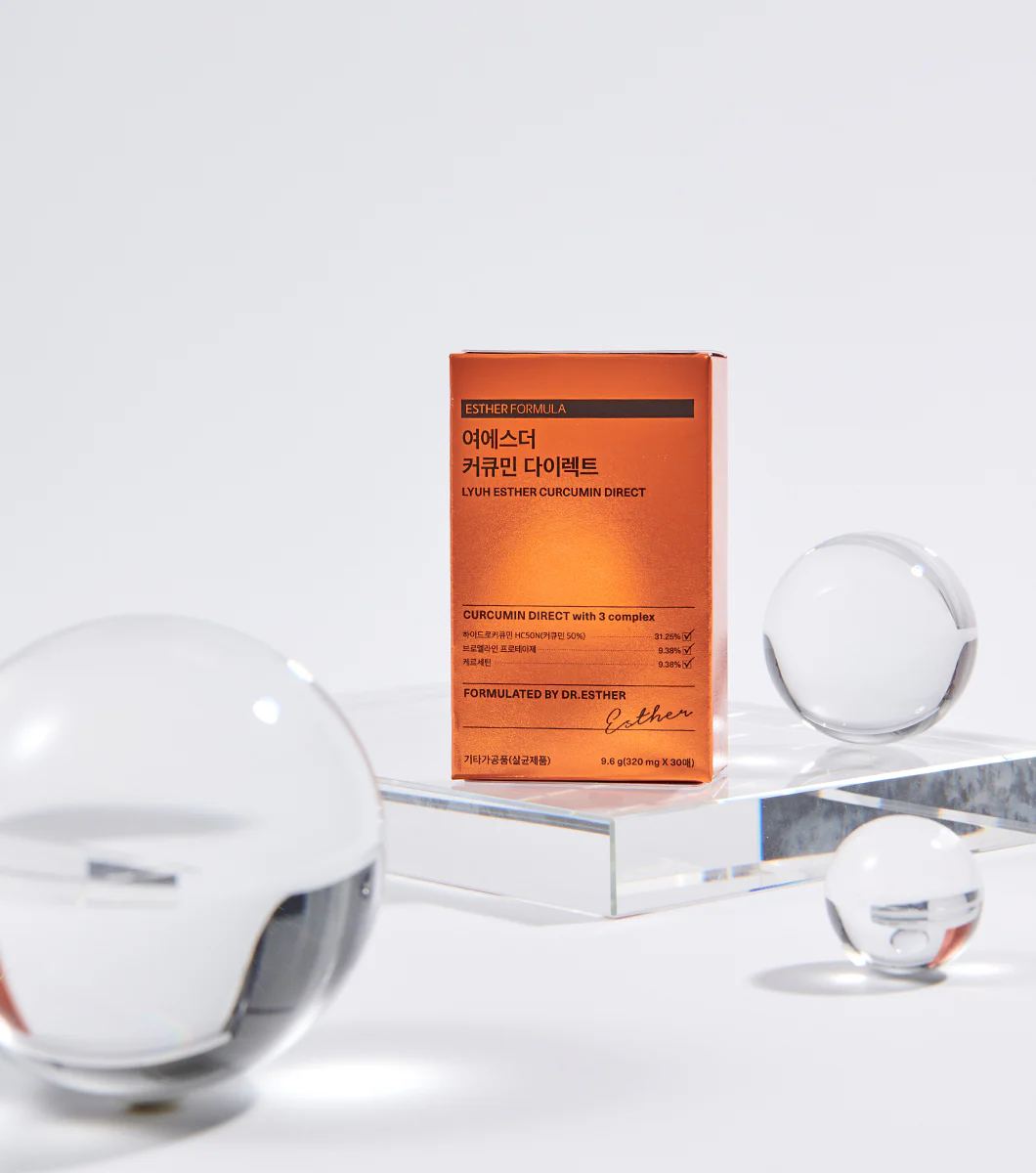 ESTHER FORMULA Lyuh Esther Curcumin Direct Film 30 láminas – Suplemento Antiinflamatorio con Curcumina Hidrosoluble - Image 2