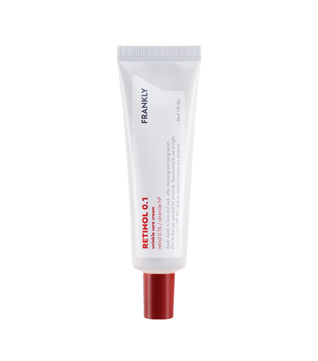FRANKLY Retinol 0.1% Cream 30ml – Crema Reparadora de Arrugas y Textura con Retinol Puro