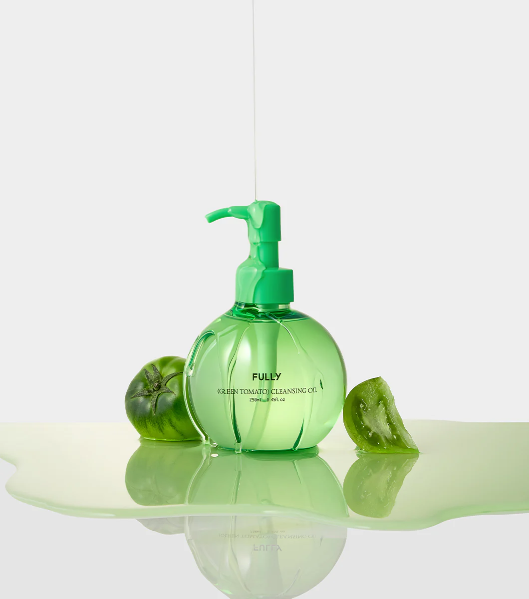 FULLY Green Tomato Cleansing Oil 250ml – Aceite Limpiador Purificante y Desmaquillante con Tomate Verde - Image 2