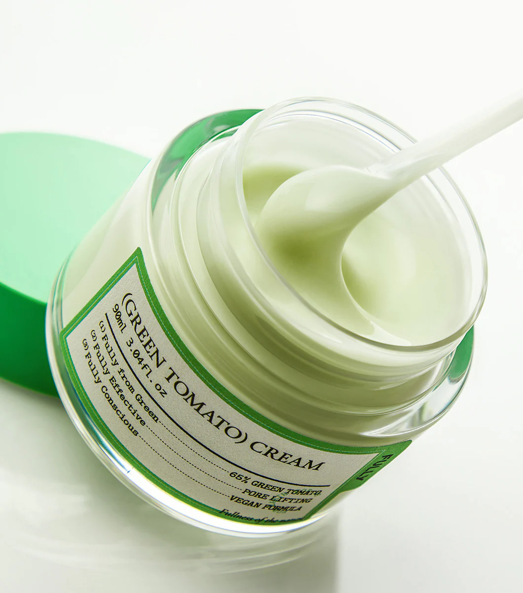 FULLY Green Tomato Cream 90ml – Crema Hidratante y Perfeccionadora de Poros con Tomate Verde - Image 3