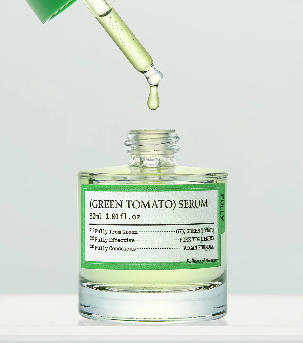 FULLY Green Tomato Serum 30ml – Serum Minimizador de Poros y Reafirmante con Tomate Verde - Image 3