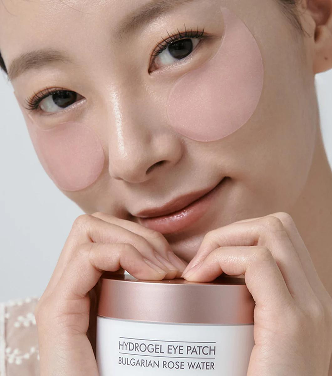 HEIMISH Bulgarian Rose Hydrogel Eye Patch 60 Parches – Parches Hidratantes e Iluminadores con Agua de Rosa Damascena - Image 3