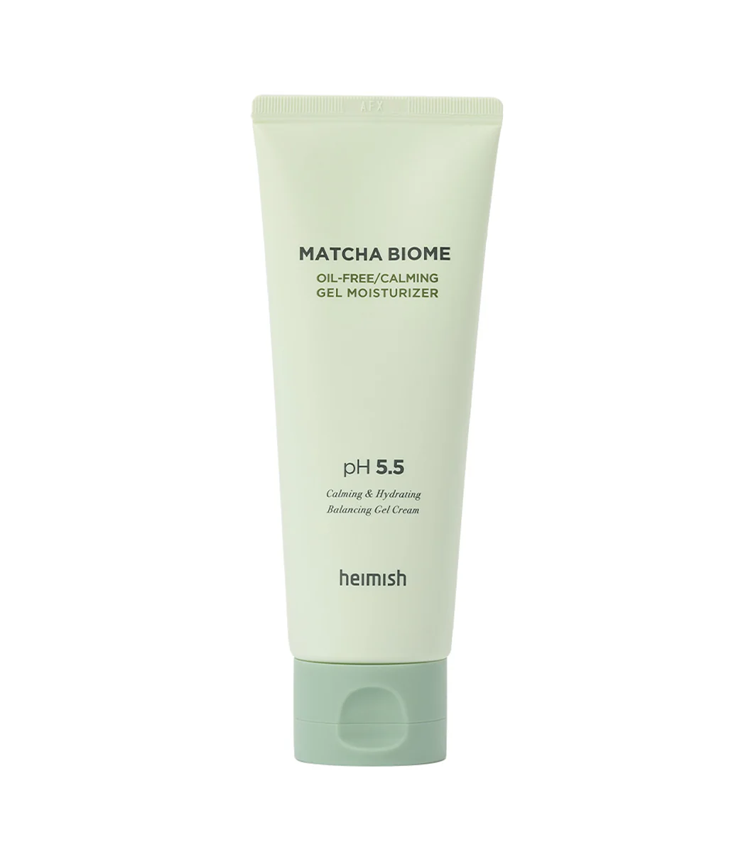 HEIMISH Matcha Biome Oil FREE Calming Gel Moisturizer 100ml – Crema Gel Hidratante Calmante con Matcha (Té Verde)