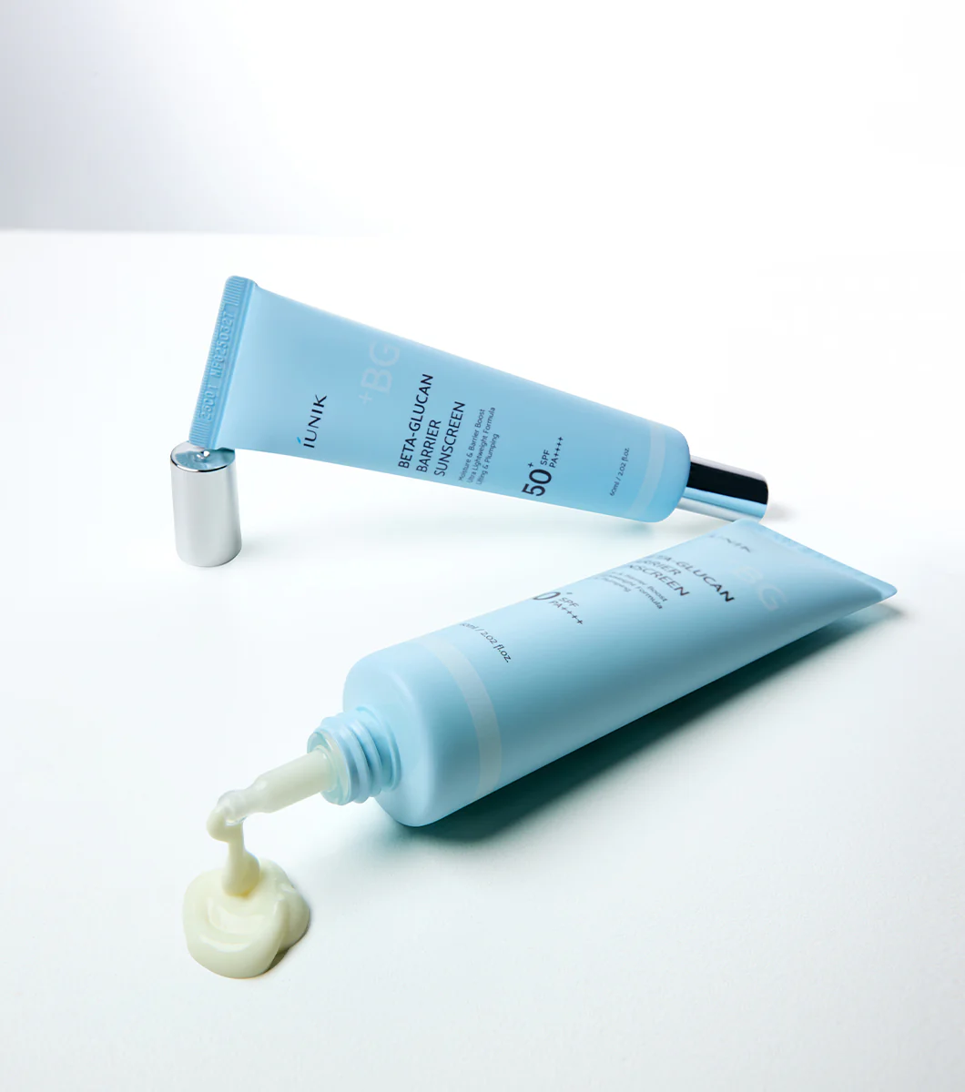 IUNIK Beta Glucan Barrier Sunscreen 60ml – Protector Solar Reafirmante y Reparador con Beta-Glucano - Image 4