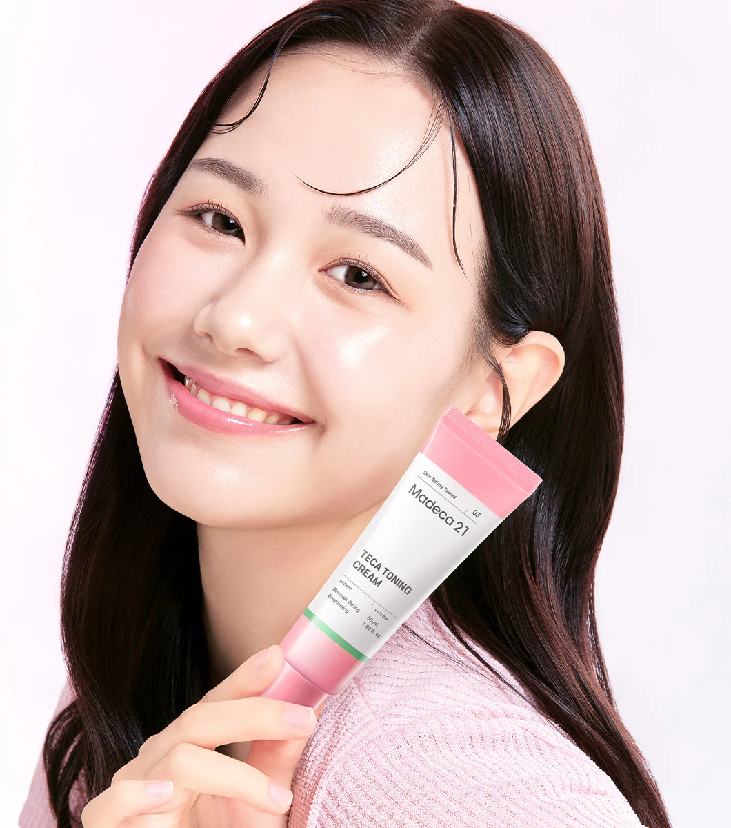 MADECA21 Teca Toning Cream 50ml – Crema Facial Unificadora de Tono e Iluminadora con Niacinamida - Image 3