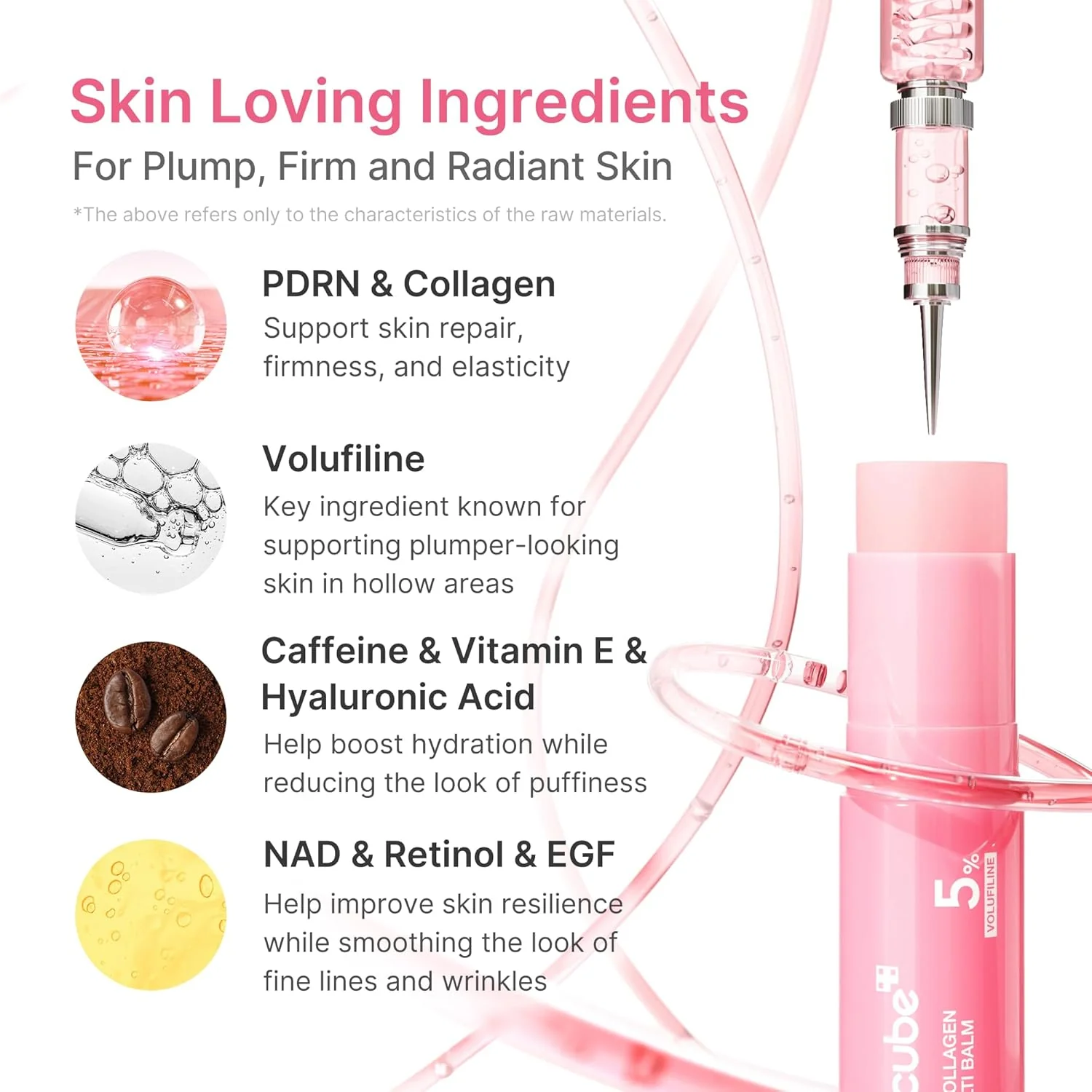 Medicube PDRN Pink Collagen Multi Balm | Bálsamo Facial Coreano con PDRN, Colágeno, Volufiline y NAD+ - Image 2
