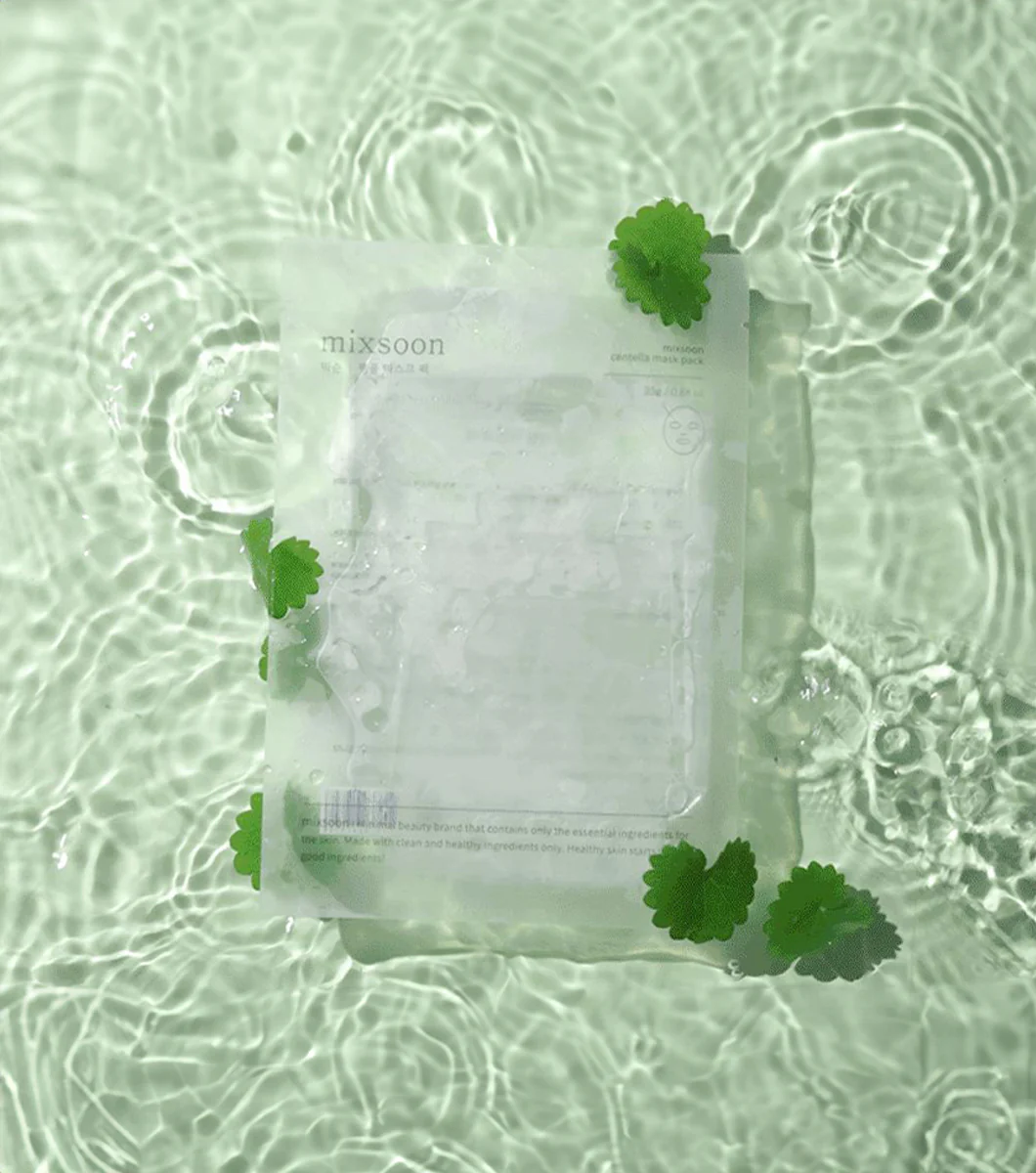MIXSOON Centella Mask Pack 1u – Mascarilla Calmante y Reparadora con Centella Asiática - Image 2