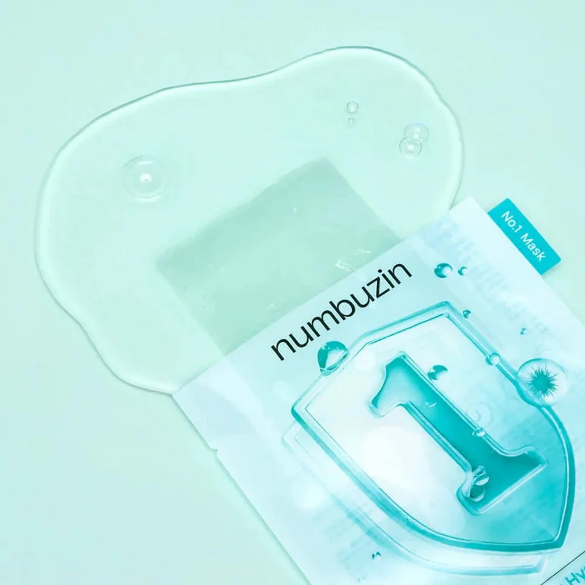 NUMBUZIN No.1 Pantothenic B5 Hyaluronic Active Clear Mask 1u – Mascarilla Calmante Anti-imperfecciones con Ácido Pantoténico (Vitamina B5) - Image 2
