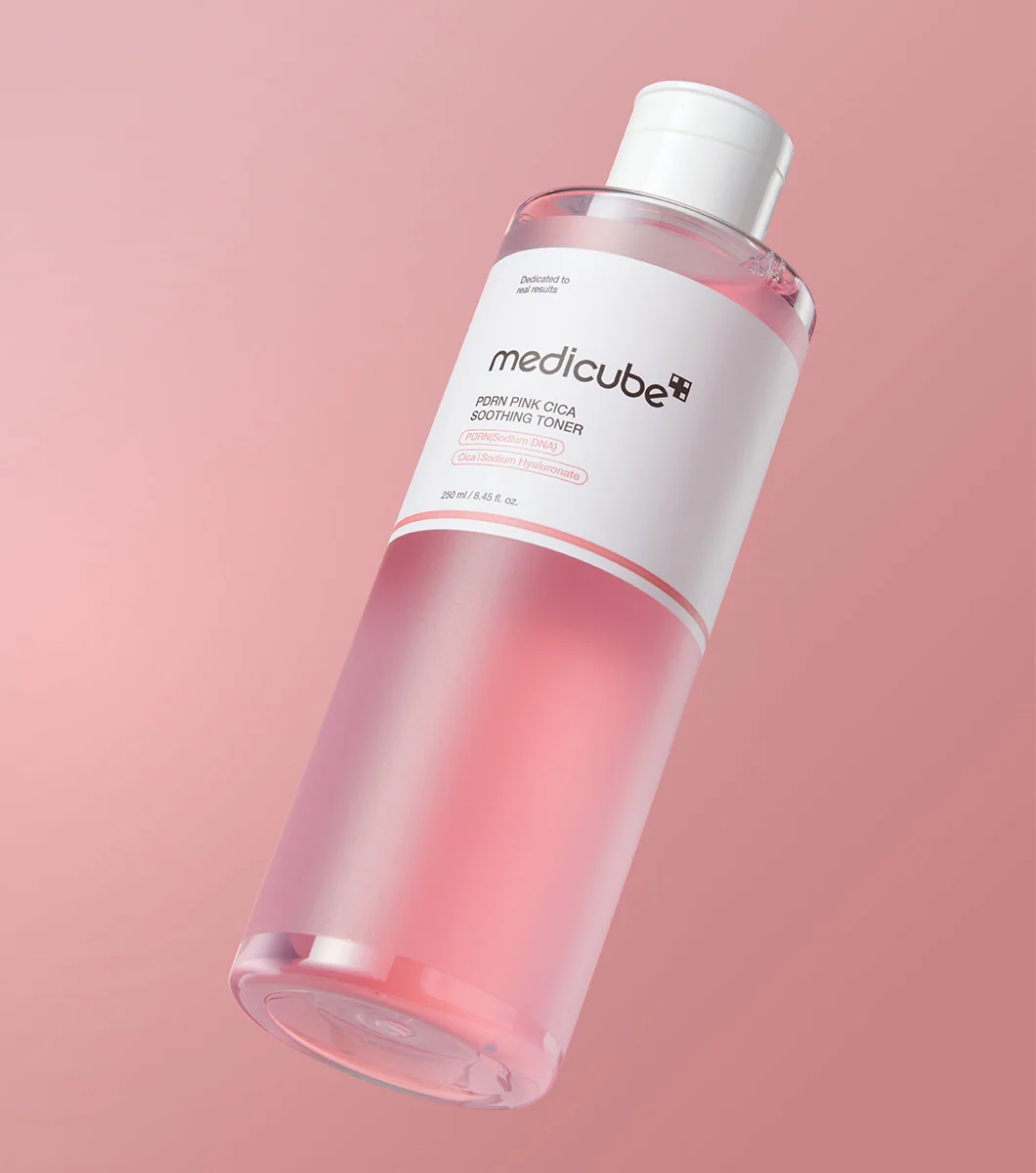 PDRN Pink Cica Soothing Toner - MEDICUBE | c 250ml - Image 3