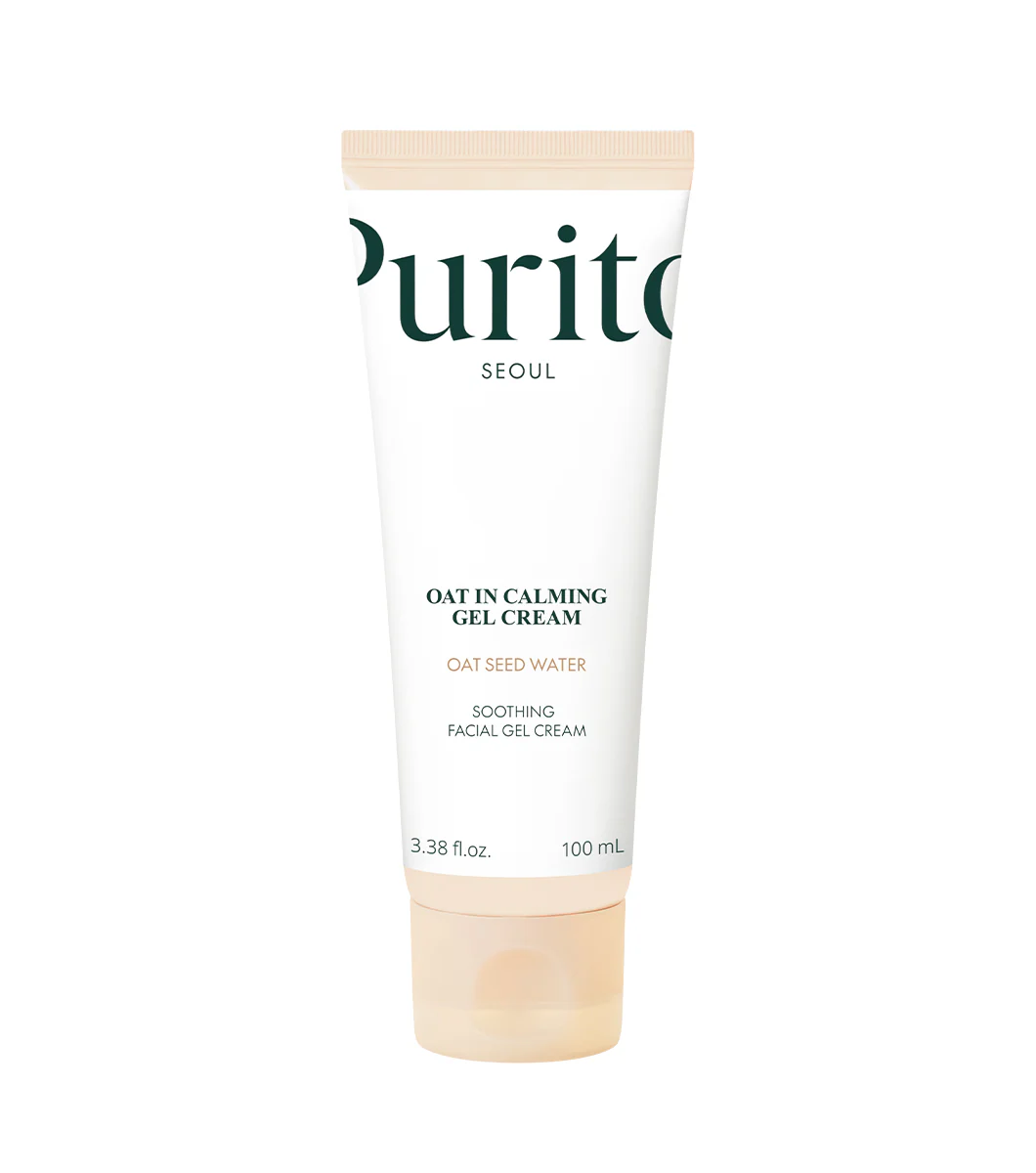 PURITO Oat in Calming Gel Cream 100ml – Crema Gel Calmante e Hidratante con Agua de Semilla de Avena