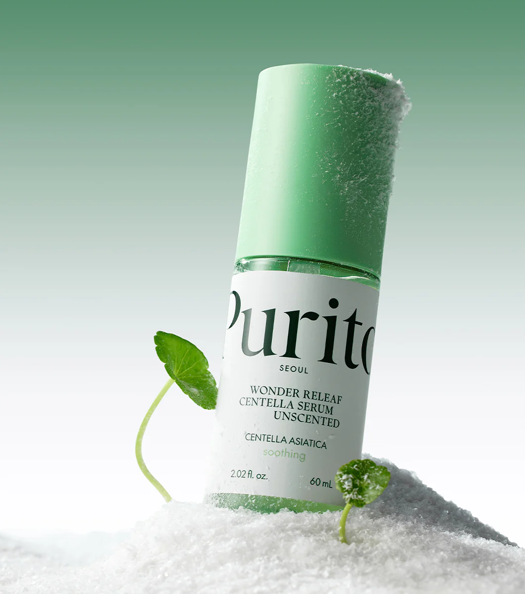 PURITO Wonder Releaf Centella Serum Unscented 60ml – Serum Facial Calmante e Hidratante con Centella Asiática Coreana - Image 2