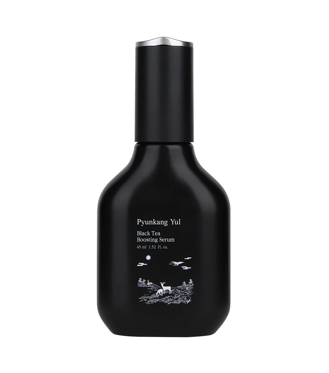 PYUNKANG YUL Black Tea Boosting Serum 45ml – Serum Facial Revitalizante con Té Negro Fermentado