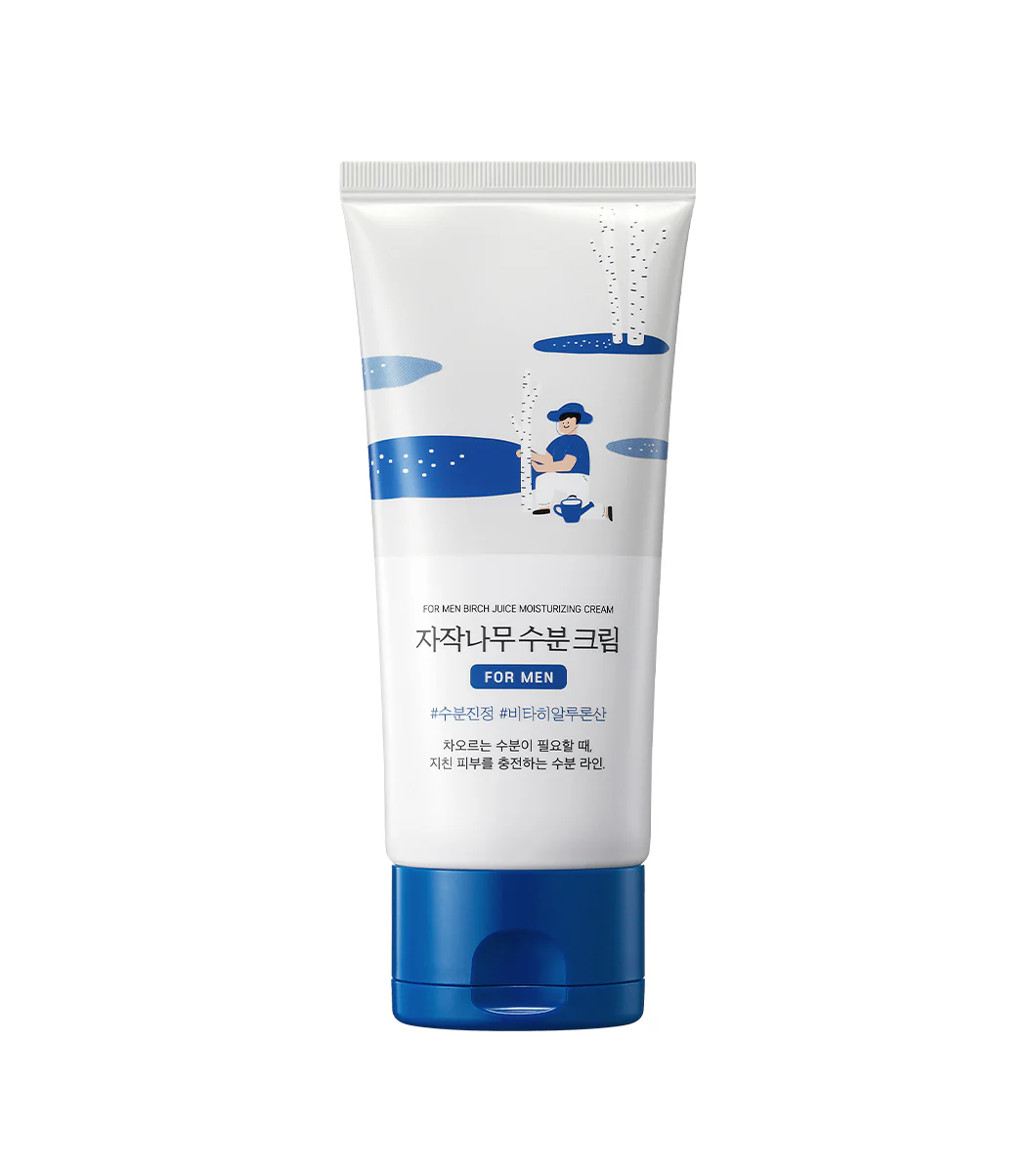 ROUNDLAB Birch Juice Moisturizing Cream for Men 75ml – Crema Hidratante para Hombre con Savia de Abedul