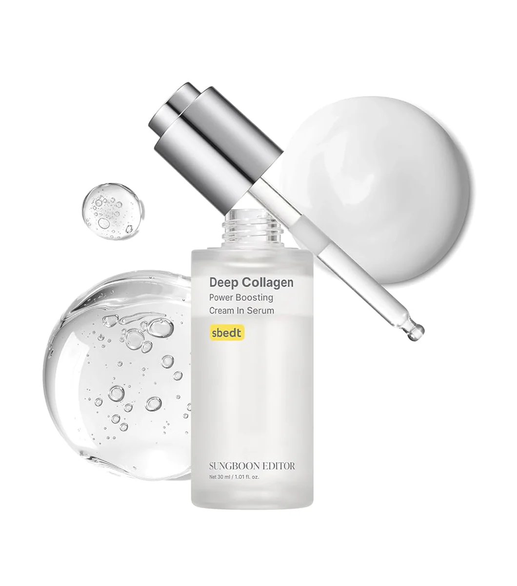 Sungboon Editor Deep Collagen Power Boosting Cream In Serum 30ml – Serum Reafirmante Antiedad Con Colágeno Profundo - Image 3
