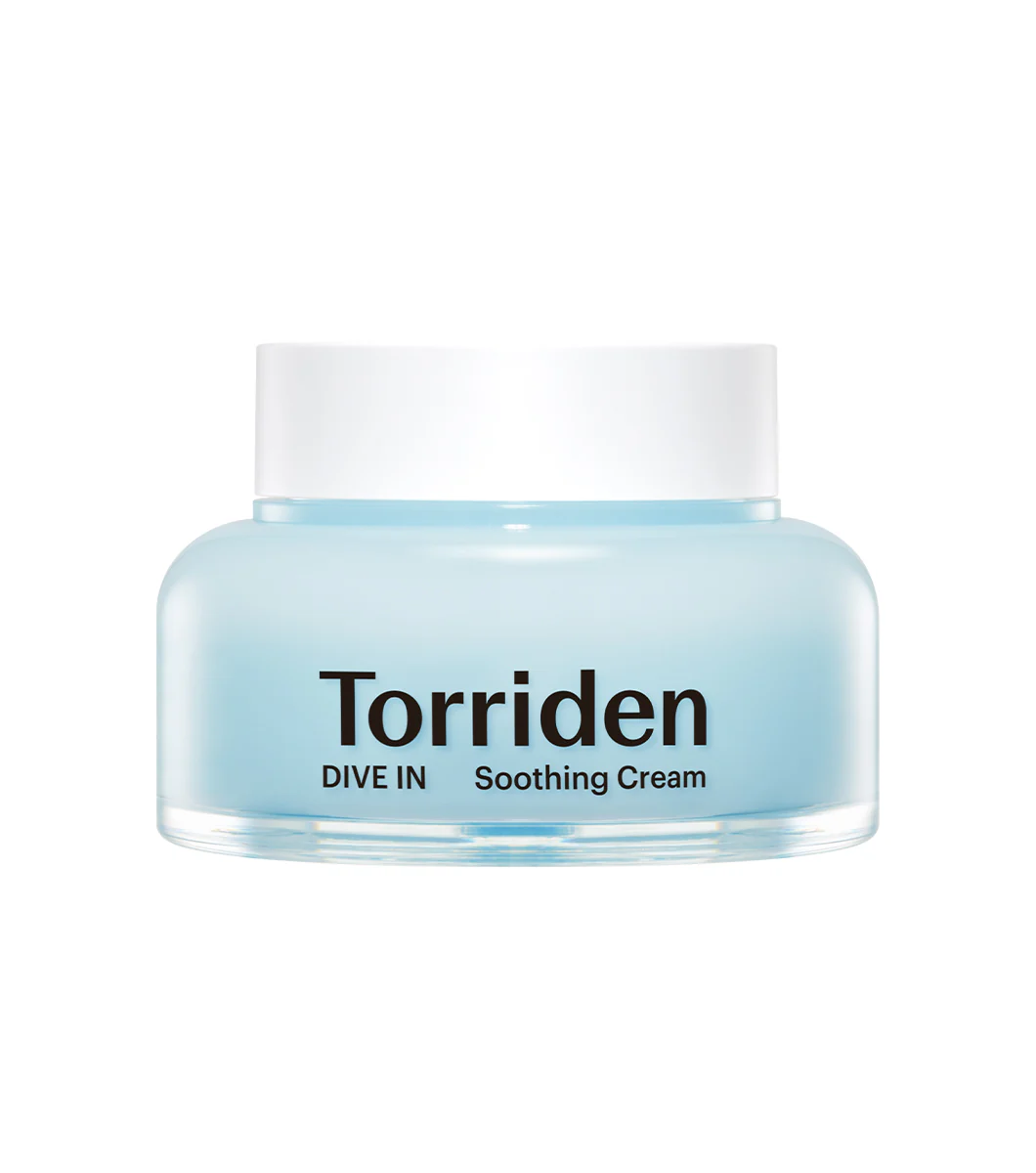 TORRIDEN Dive-In Soothing Cream 100ml – Crema Gel Hidratante y Calmante con Ácido Hialurónico Complejo 5D
