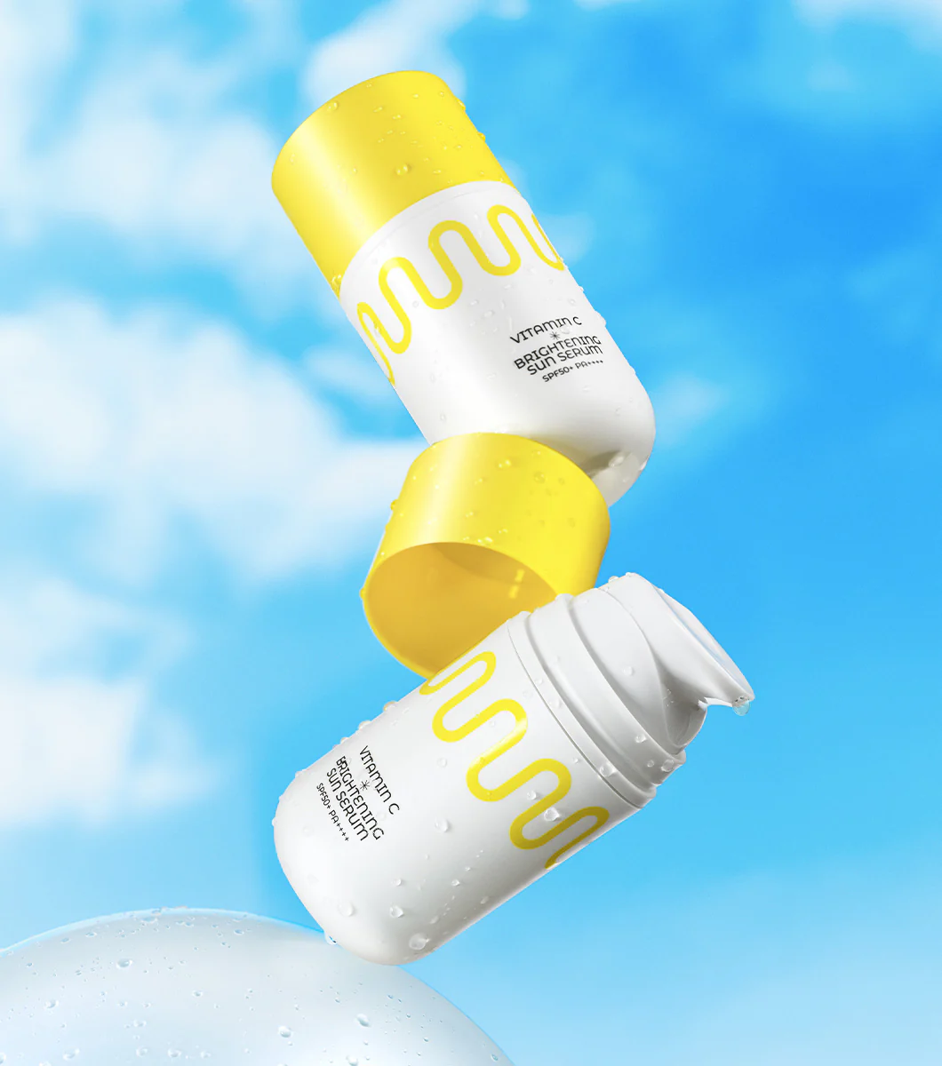 COMMONLABS Vitamin C Brightening Sun Serum 51 ml | Protector solar en Serum - Image 3