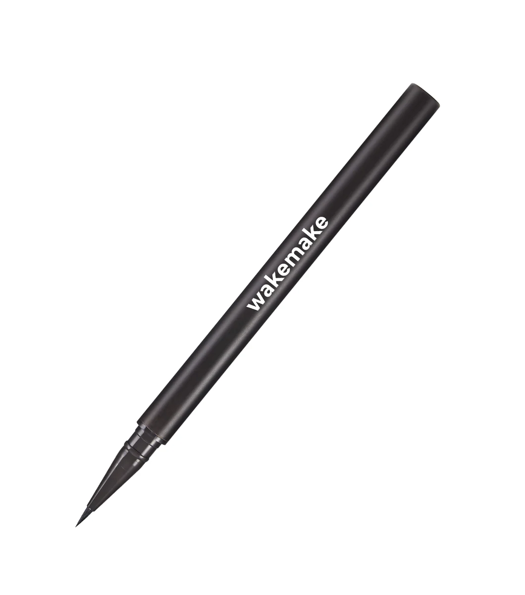 Wakemake Real Defining Brush Liner 0.5g – Delineador De Ojos Tipo Pincel Con Copolímeros De Acrilato